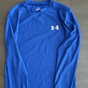 Under Armor Heat Gear Long-Sleeve Shirt - Size Youth Large